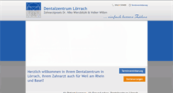 Desktop Screenshot of dentalzentrum.com
