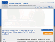 Tablet Screenshot of dentalzentrum.com